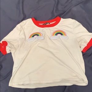Rainbow Crop Top